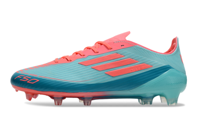 Adidas F50 Elite FG Firm Ground Soccer Cleats - Jade/Red/Blue