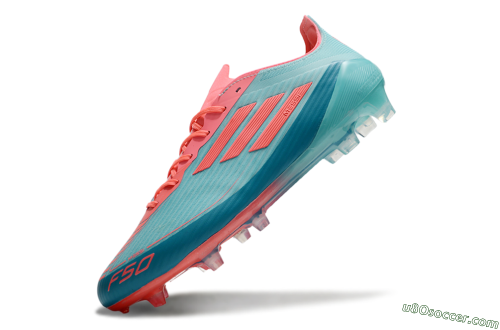 Adidas F50 Elite FG Firm Ground Soccer Cleats - Jade/Red/Blue 5