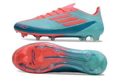 Adidas F50 Elite FG Firm Ground Soccer Cleats - Jade/Red/Blue