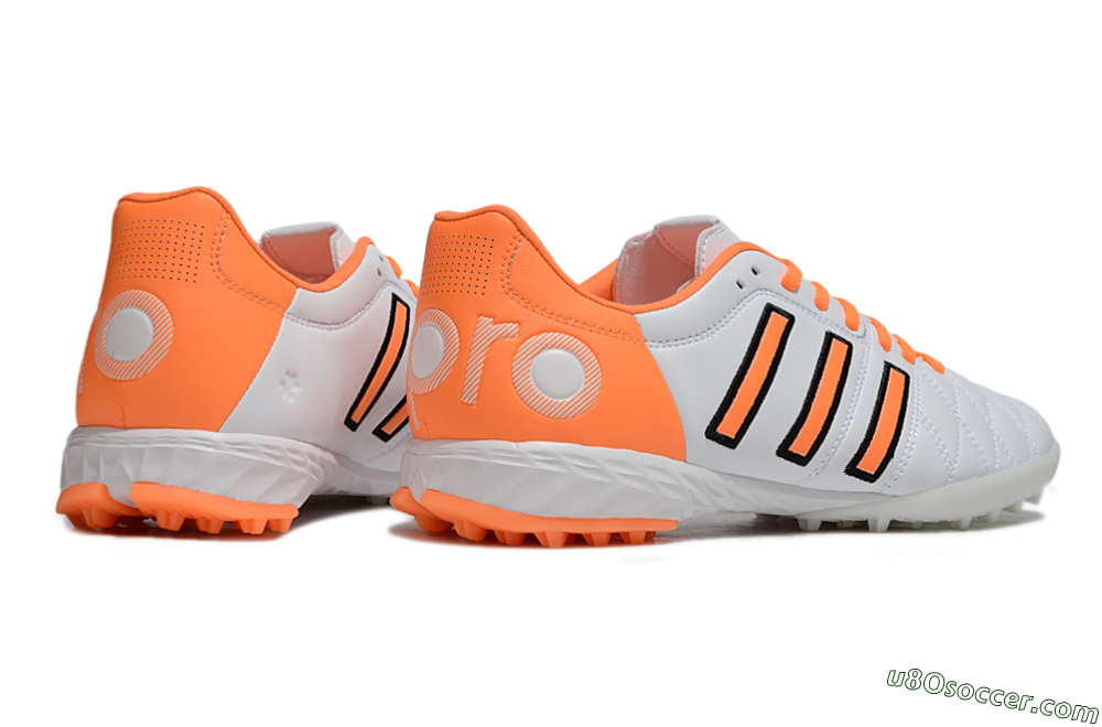 Adidas Adipure 11Pro x PD25 Trx TF Artificial Turf Soccer Shoes - White/Black/Orange 6