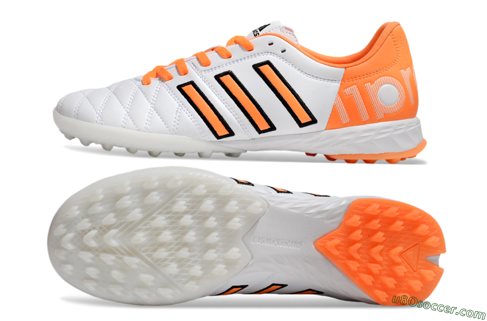 Adidas Adipure 11Pro x PD25 Trx TF Artificial Turf Soccer Shoes - White/Black/Orange 0