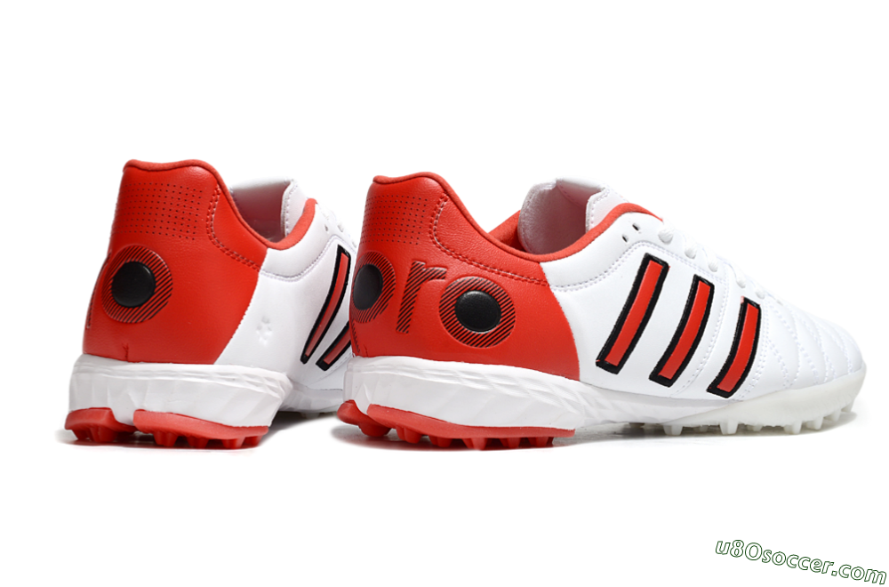 Adidas Adipure 11Pro x PD25 Trx TF Artificial Turf Soccer Shoes - White/Red/Black 6