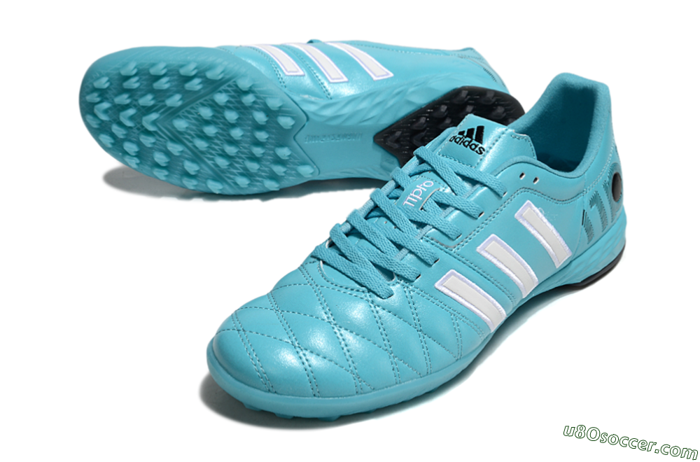 Adidas Adipure 11Pro x PD25 Trx TF Artificial Turf Soccer Shoes - Blue/White/Black 3