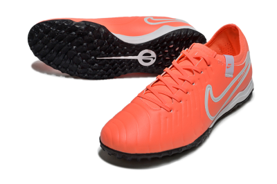 Nike Tiempo Legend 10 Pro TF Artificial Turf Soccer Shoes - Red/White/Black