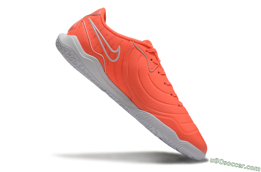 Nike Tiempo Legend 10 Academy IC Indoor & Futsal Soccer Shoes - Red/White 4