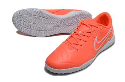 Nike Tiempo Legend 10 Academy IC Indoor & Futsal Soccer Shoes - Red/White