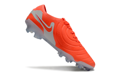 Nike Tiempo Legend 10 Elite FG Firm Ground Soccer Cleats - Red/White