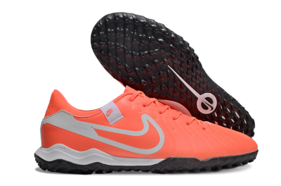 Nike Tiempo Legend 10 Academy TF Artificial Turf Soccer Shoes - Red/White/Black