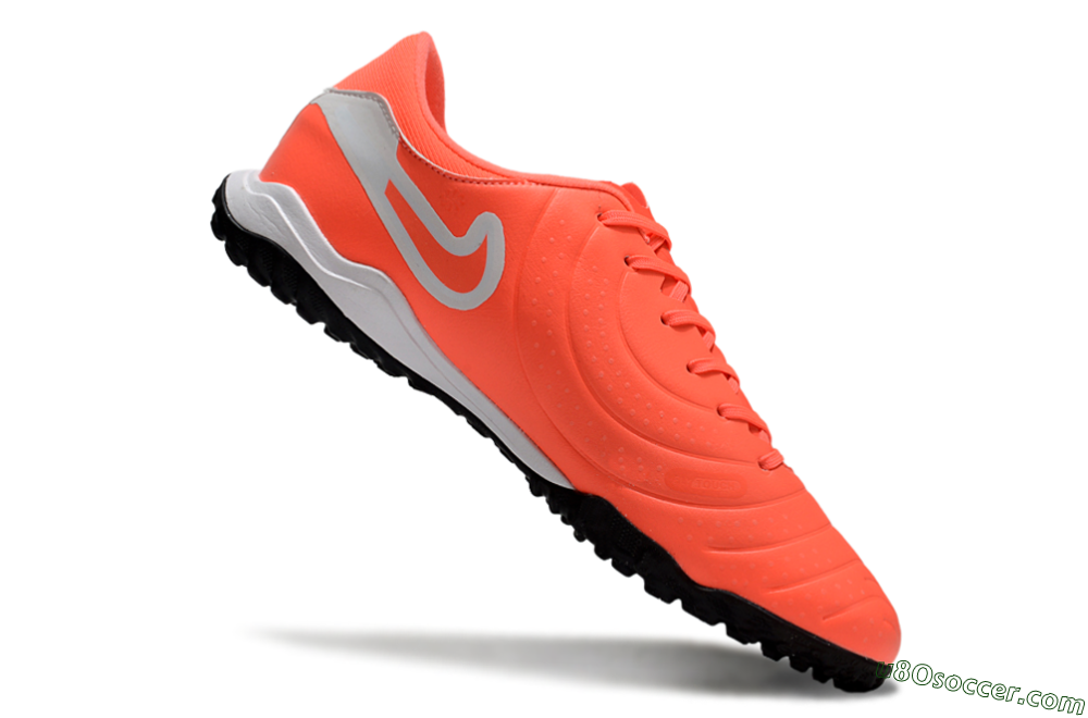 Nike Tiempo Legend 10 Academy TF Artificial Turf Soccer Shoes - Red/White/Black 4