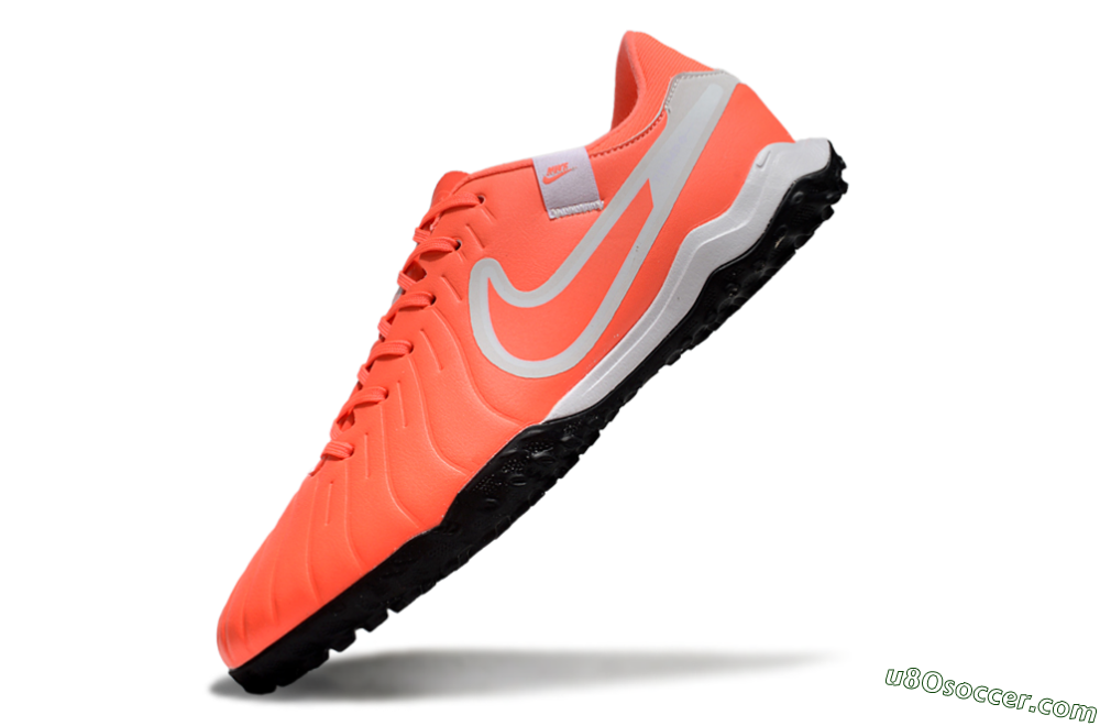 Nike Tiempo Legend 10 Academy TF Artificial Turf Soccer Shoes - Red/White/Black 5