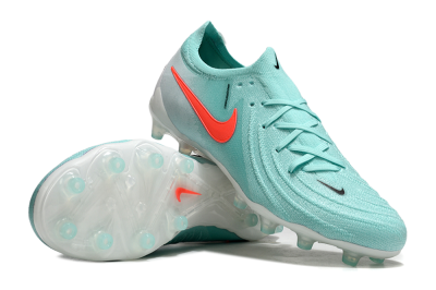 Nike Phantom GX Elite AG Artificial Grass Soccer Cleats - Jade/Red/White
