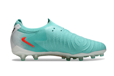 Nike Phantom GX Elite AG Artificial Grass Soccer Cleats - Jade/Red/White