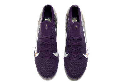 Nike Air Zoom Mercurial Vapor 16 Elite TF Artificial Turf Soccer Shoes - Purple/White/Gold