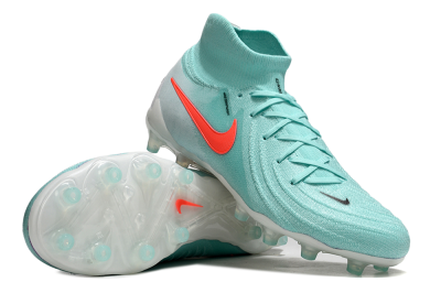 Nike Phantom Luna Elite AG Artificial Grass Soccer Cleats - Jade/Red/White