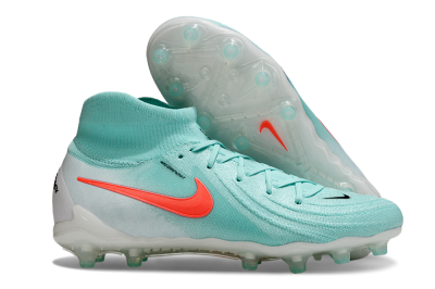 Nike Phantom Luna Elite AG Artificial Grass Soccer Cleats - Jade/Red/White