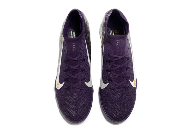 Nike Air Zoom Mercurial Superfly 10 Elite TF Artificial Turf Soccer Shoes - Purple/White/Gold