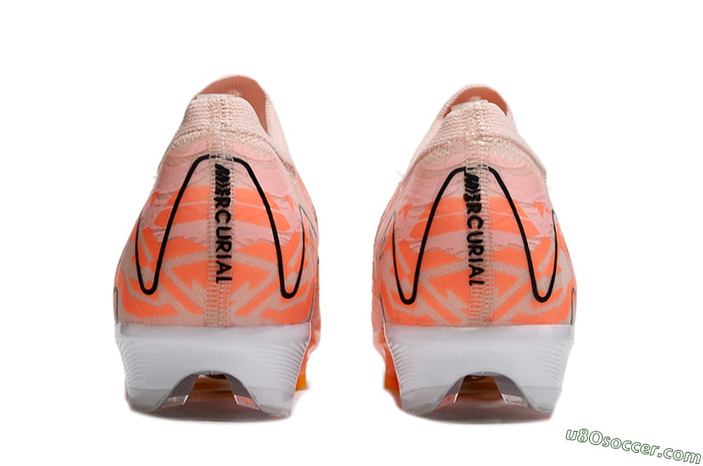 Nike Air Zoom Mercurial Vapor 16 Elite FG Firm Ground Soccer Cleats - Orange/Black/Purple 5