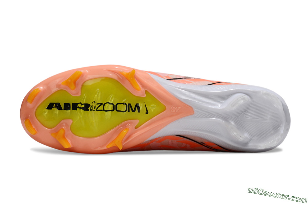 Nike Air Zoom Mercurial Vapor 16 Elite FG Firm Ground Soccer Cleats - Orange/Black/Purple 6