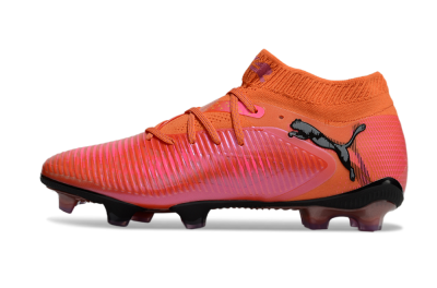 Puma Future 8 Ultimate FG Firm Ground Soccer Cleats - Orange/Pink/Black