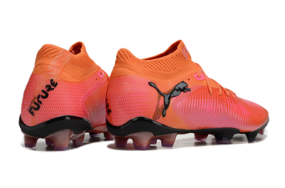 Puma Future 8 Ultimate FG Firm Ground Soccer Cleats - Orange/Pink/Black
