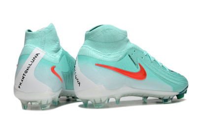 Nike Phantom Luna Elite NU FG Firm Ground Soccer Cleats - Jade/Red/White