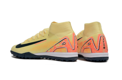 Nike Air Zoom Mercurial Superfly 10 Elite TF Artificial Turf Soccer Shoes - Yellow/Black/Red