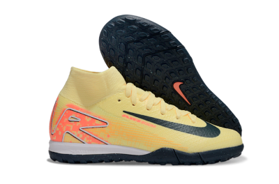 Nike Air Zoom Mercurial Superfly 10 Elite TF Artificial Turf Soccer Shoes - Yellow/Black/Red