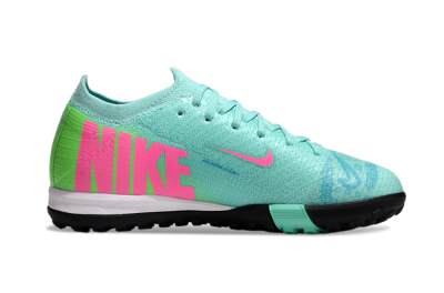 Nike Air Zoom Mercurial Vapor 16 Elite TF Artificial Turf Soccer Shoes - Jade/Yellow/Pink