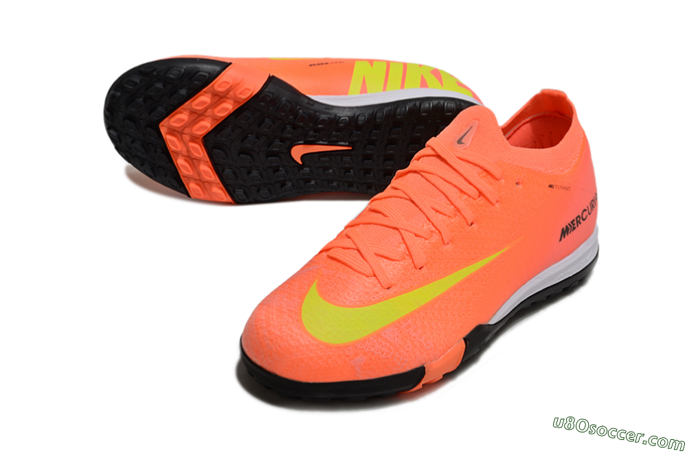 Nike Air Zoom Mercurial Vapor 16 Elite TF Artificial Turf Soccer Shoes - Red/Yellow/Black 3