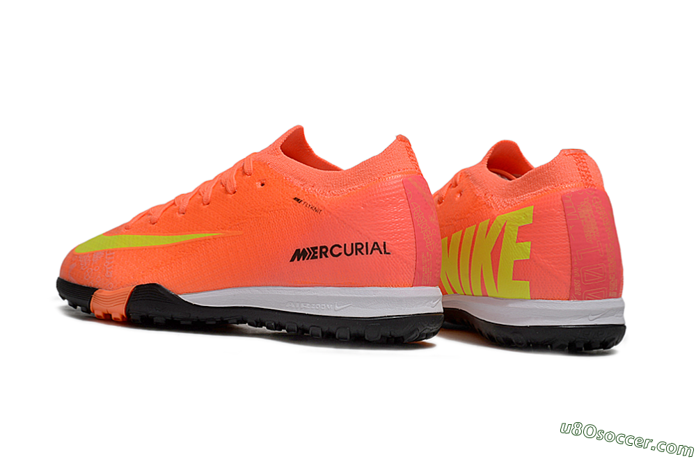 Nike Air Zoom Mercurial Vapor 16 Elite TF Artificial Turf Soccer Shoes - Red/Yellow/Black 5