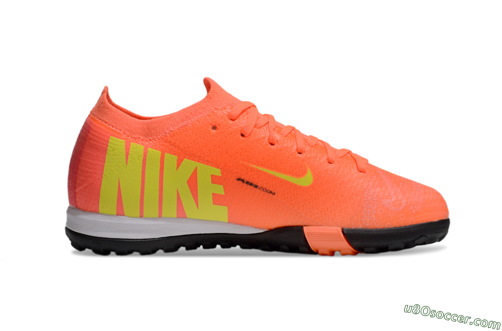 Nike Air Zoom Mercurial Vapor 16 Elite TF Artificial Turf Soccer Shoes - Red/Yellow/Black 4