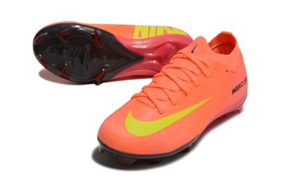 Nike Air Zoom Mercurial Vapor 16 Elite FG Firm Ground Soccer Cleats - Red/Yellow/Black