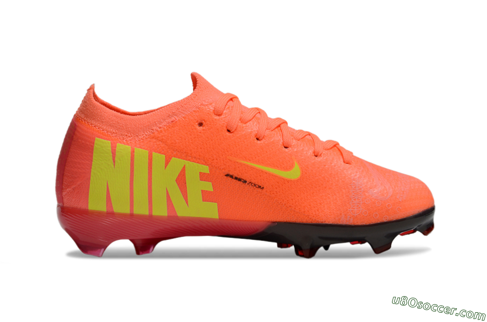 Nike Air Zoom Mercurial Vapor 16 Elite FG Firm Ground Soccer Cleats - Red/Yellow/Black 4