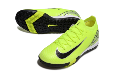 Nike Air Zoom Mercurial Vapor 16 Elite TF Artificial Turf Soccer Shoes - Yellow/Black/Silver