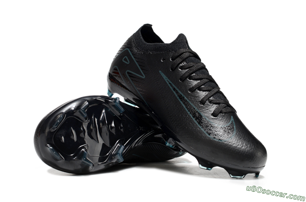 Nike Air Zoom Mercurial Vapor 16 Elite FG Firm Ground Soccer Cleats - Black/Blue 0