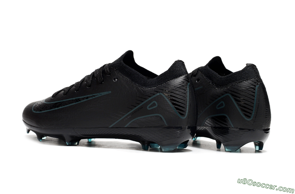Nike Air Zoom Mercurial Vapor 16 Elite FG Firm Ground Soccer Cleats - Black/Blue 5