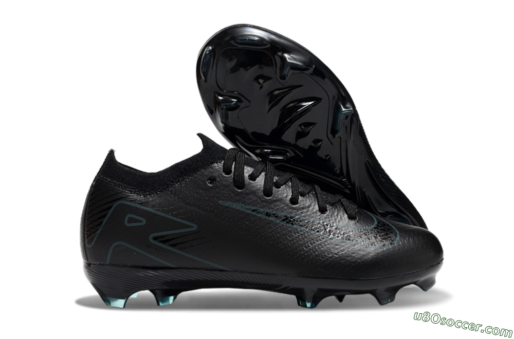 Nike Air Zoom Mercurial Vapor 16 Elite FG Firm Ground Soccer Cleats - Black/Blue 1