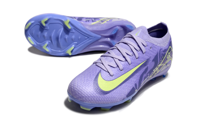 Nike Air Zoom Mercurial Vapor 16 Elite FG Firm Ground Soccer Cleats - Purple/Yellow