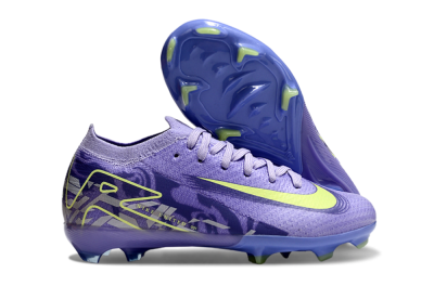 Nike Air Zoom Mercurial Vapor 16 Elite FG Firm Ground Soccer Cleats - Purple/Yellow