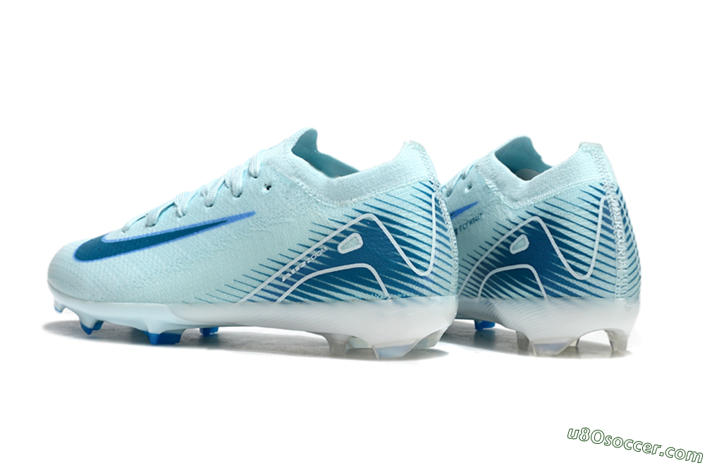 Nike Air Zoom Mercurial Vapor 16 Elite FG Firm Ground Soccer Cleats - Jade/Blue/White 5