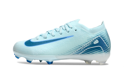 Nike Air Zoom Mercurial Vapor 16 Elite FG Firm Ground Soccer Cleats - Jade/Blue/White