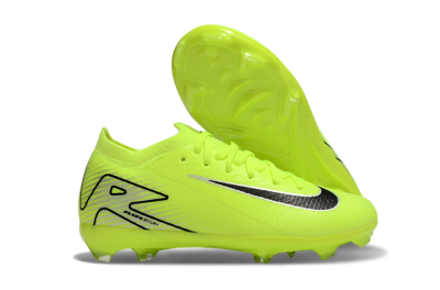 Nike Air Zoom Mercurial Vapor 16 Elite FG Firm Ground Soccer Cleats - Yellow/Black/Silver