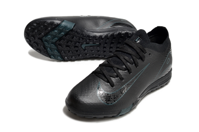 Nike Air Zoom Mercurial Vapor 16 Elite TF Artificial Turf Soccer Shoes - Black/Blue
