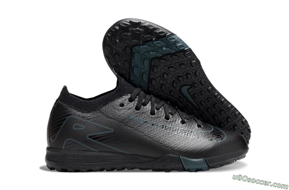 Nike Air Zoom Mercurial Vapor 16 Elite TF Artificial Turf Soccer Shoes - Black/Blue 1