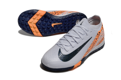 Nike Air Zoom Mercurial Vapor 16 Elite TF Artificial Turf Soccer Shoes - Grey/Black/Leopard