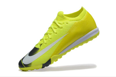 Nike Air Zoom Mercurial Vapor 16 Elite TF Artificial Turf Soccer Shoes - Yellow/Black/White