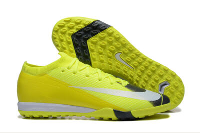 Nike Air Zoom Mercurial Vapor 16 Elite TF Artificial Turf Soccer Shoes - Yellow/Black/White
