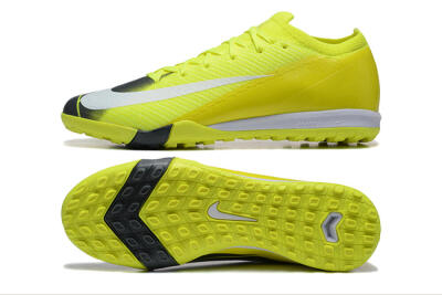 Nike Air Zoom Mercurial Vapor 16 Elite TF Artificial Turf Soccer Shoes - Yellow/Black/White