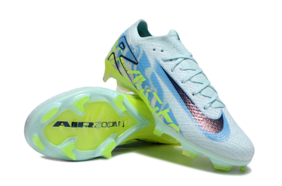 Nike Air Zoom Mercurial Vapor 16 Elite FG Firm Ground Soccer Cleats - Jade/Blue/Yellow