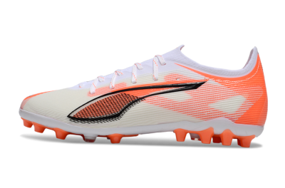 Puma Ultra 5 Ultimate AG Artificial Grass Soccer Cleats - White/Red/Black